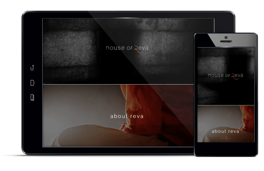 House of Reva - Diseño web responsive